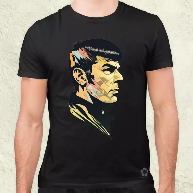 Spock matrica v5 férfi póló