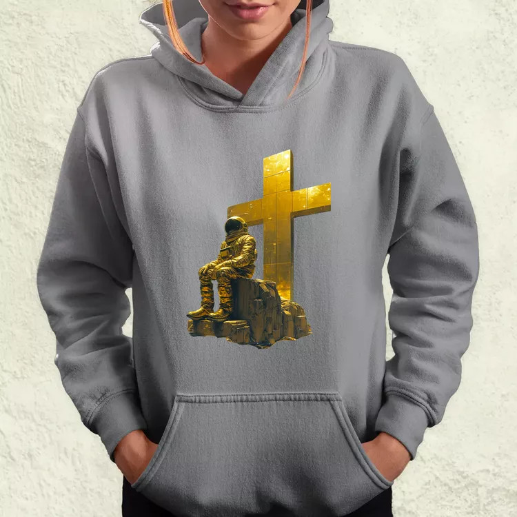 Arany kereszt v1 női pulóver