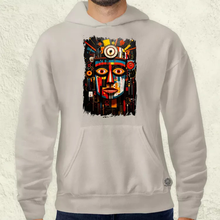 Neo expresszionista Basquiat v1 férfi pulóver