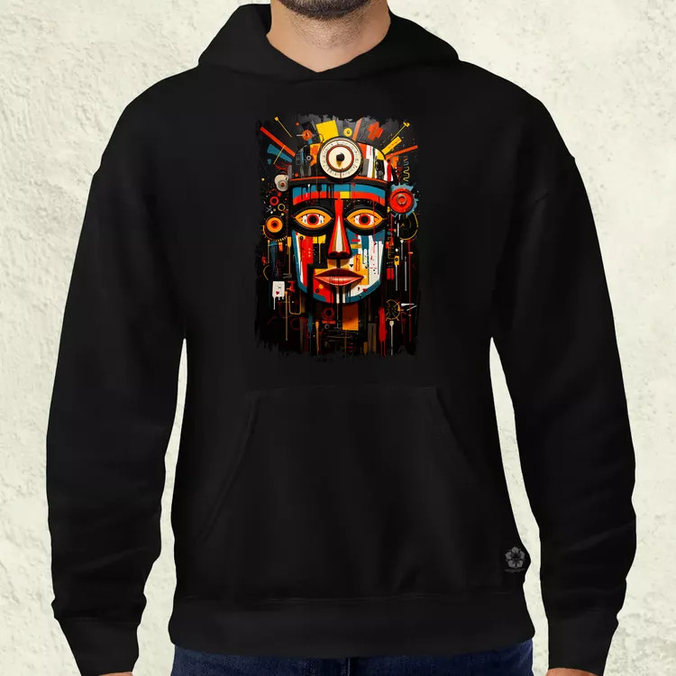 Neo expresszionista Basquiat v1 férfi pulóver