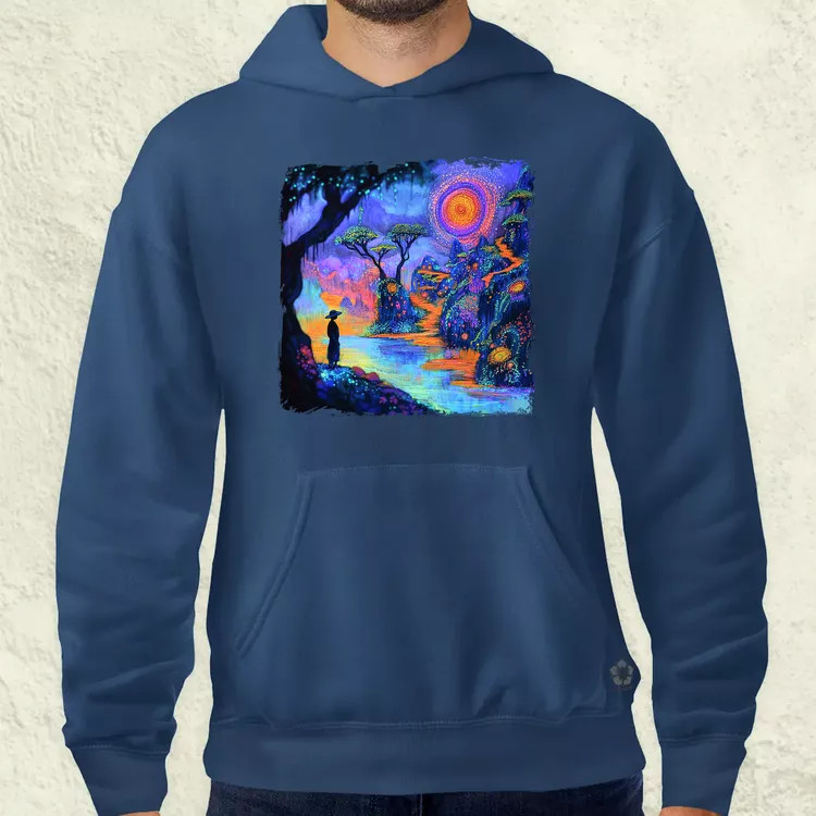 Ayahuasca utazás v3 férfi pulóver