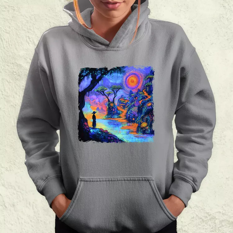 Ayahuasca utazás v3 női pulóver
