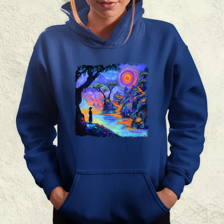 Ayahuasca utazás v3 női pulóver