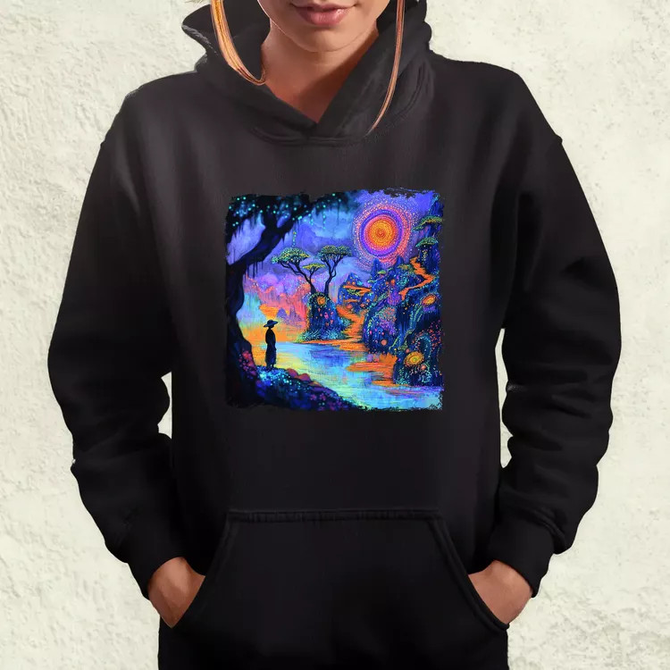 Ayahuasca utazás v3 női pulóver