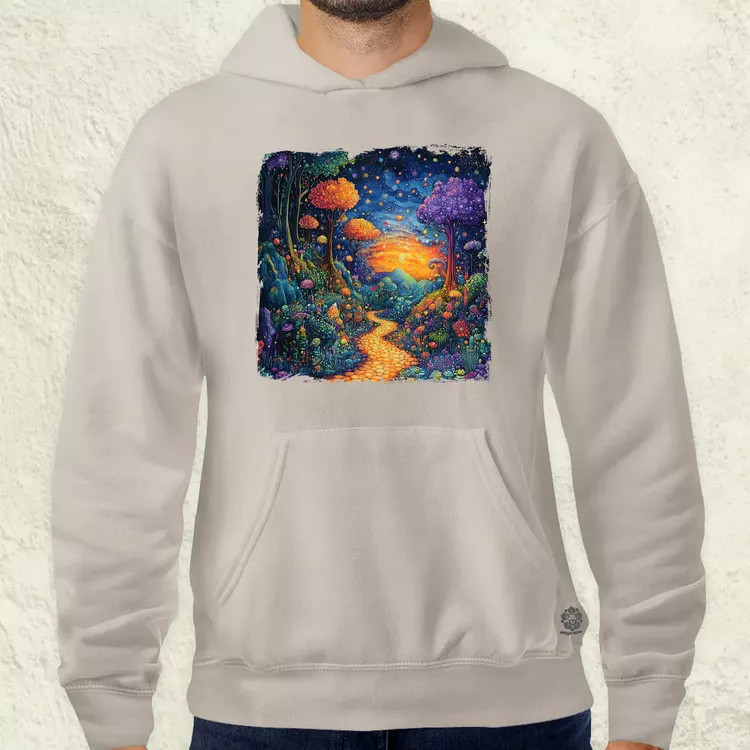 Ayahuasca utazás v33 férfi pulóver