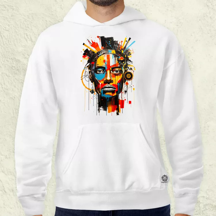 Neo expresszionista Basquiat v2 férfi pulóver