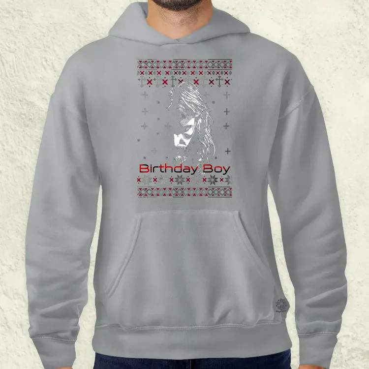 Birthday Boy férfi pulóver