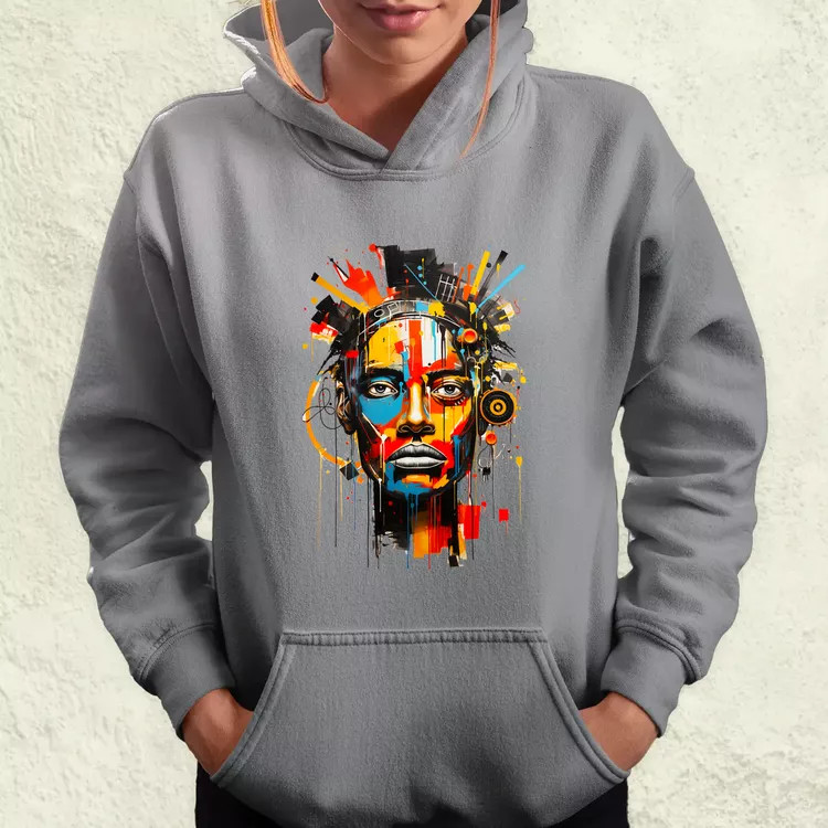 Neo expresszionista Basquiat v2 női pulóver