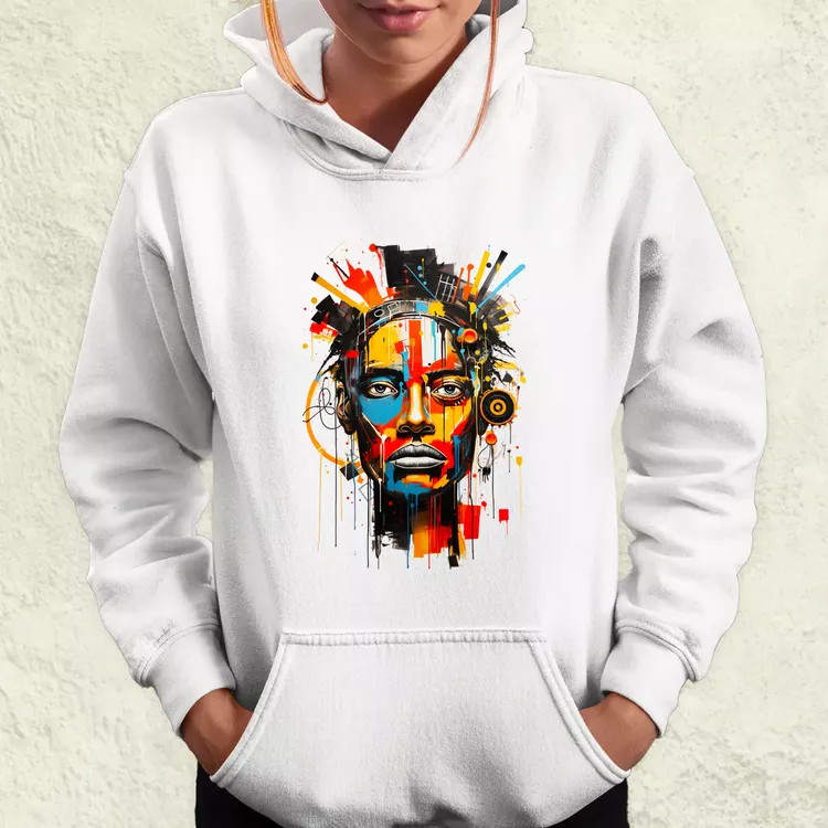 Neo expresszionista Basquiat v2 női pulóver