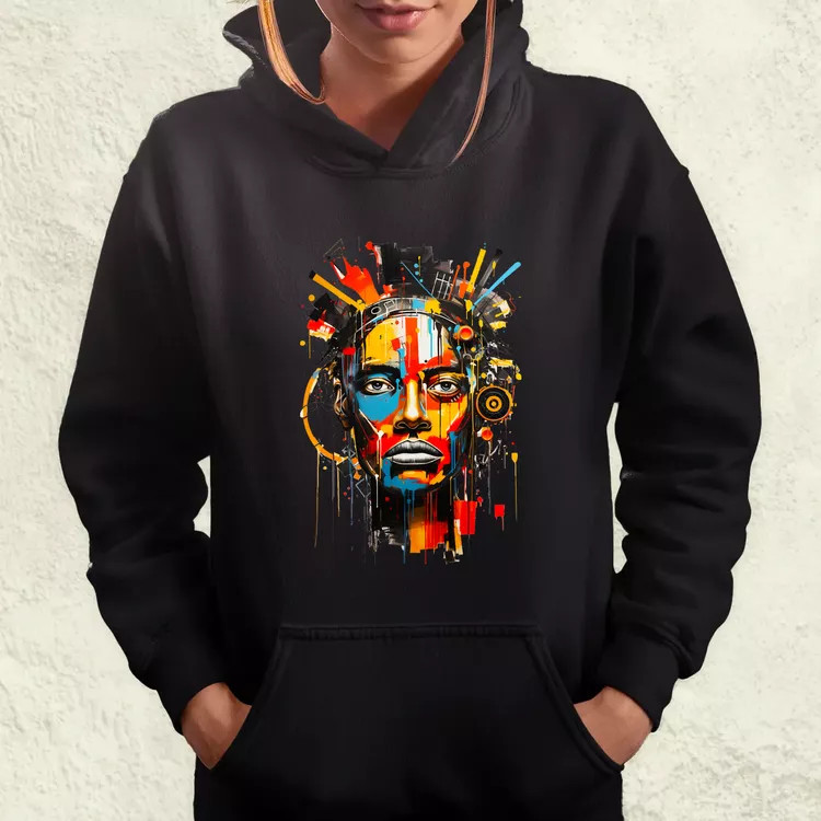 Neo expresszionista Basquiat v2 női pulóver