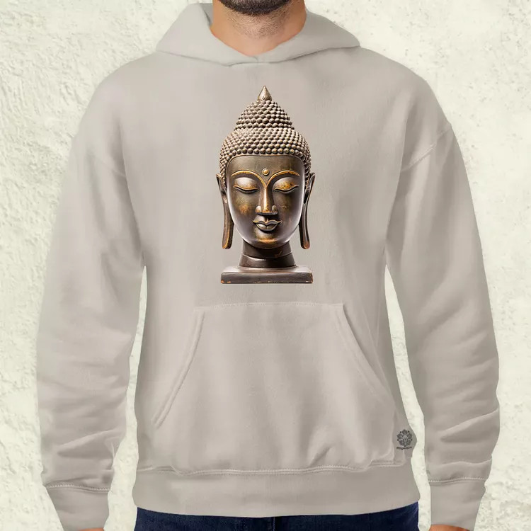 Buddha szobor v1 férfi pulóver