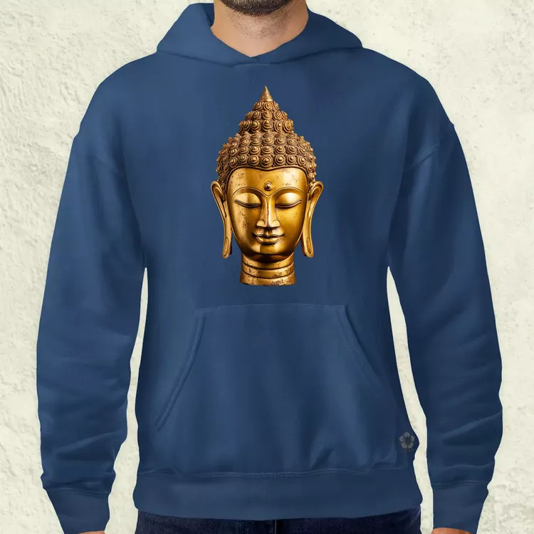 Buddha szobor v2 férfi pulóver