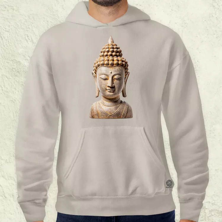 Buddha szobor v4 férfi pulóver