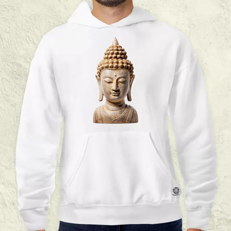 Buddha szobor v4 férfi pulóver