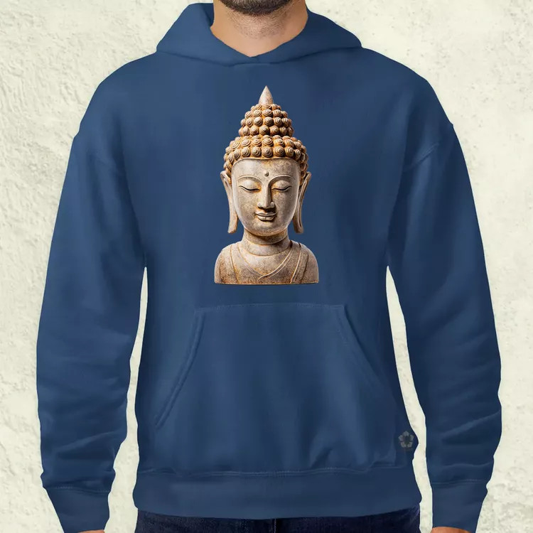 Buddha szobor v4 férfi pulóver