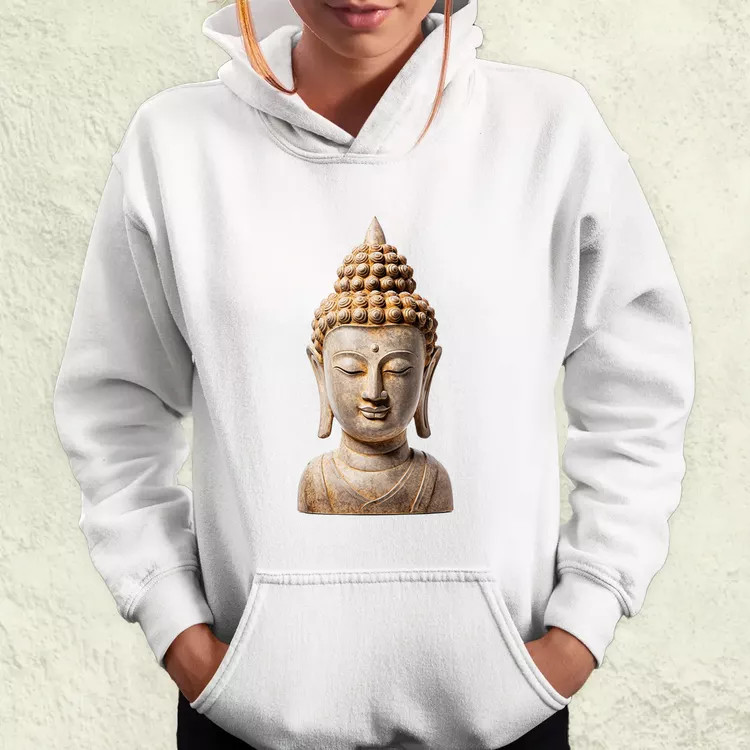 Buddha szobor v4 női pulóver