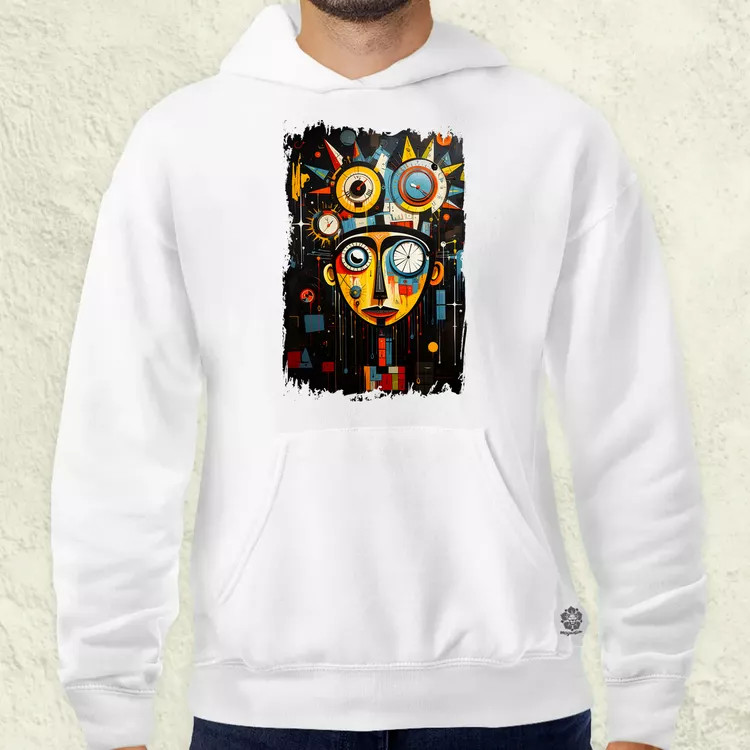 Neo expresszionista Basquiat v3 férfi pulóver