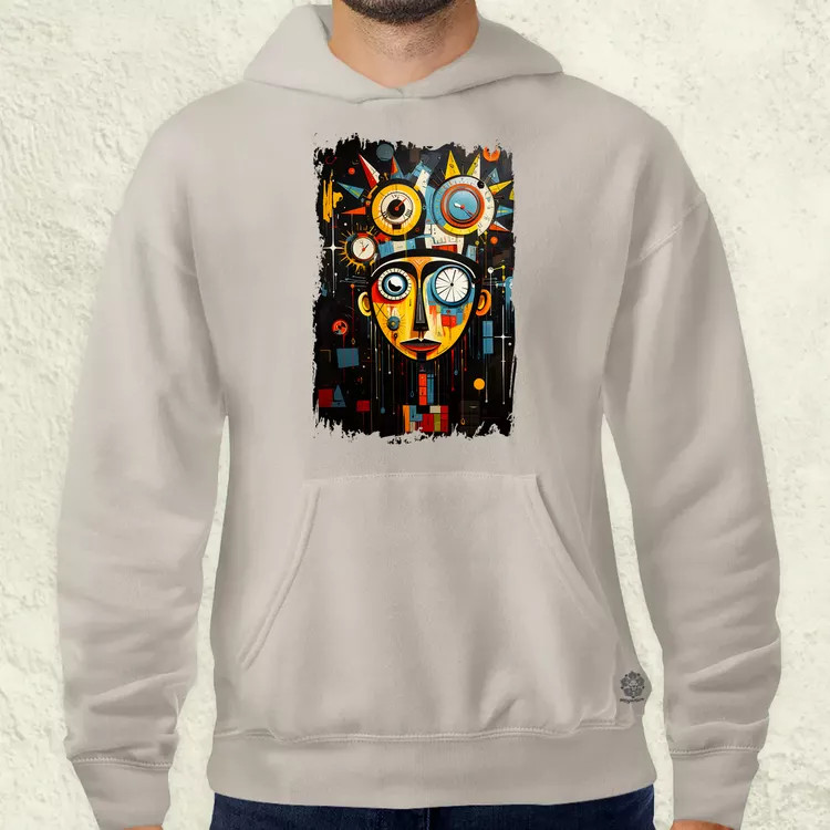Neo expresszionista Basquiat v3 férfi pulóver