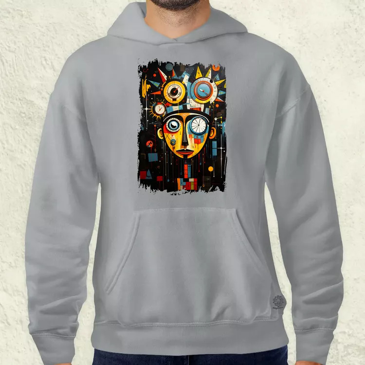 Neo expresszionista Basquiat v3 férfi pulóver