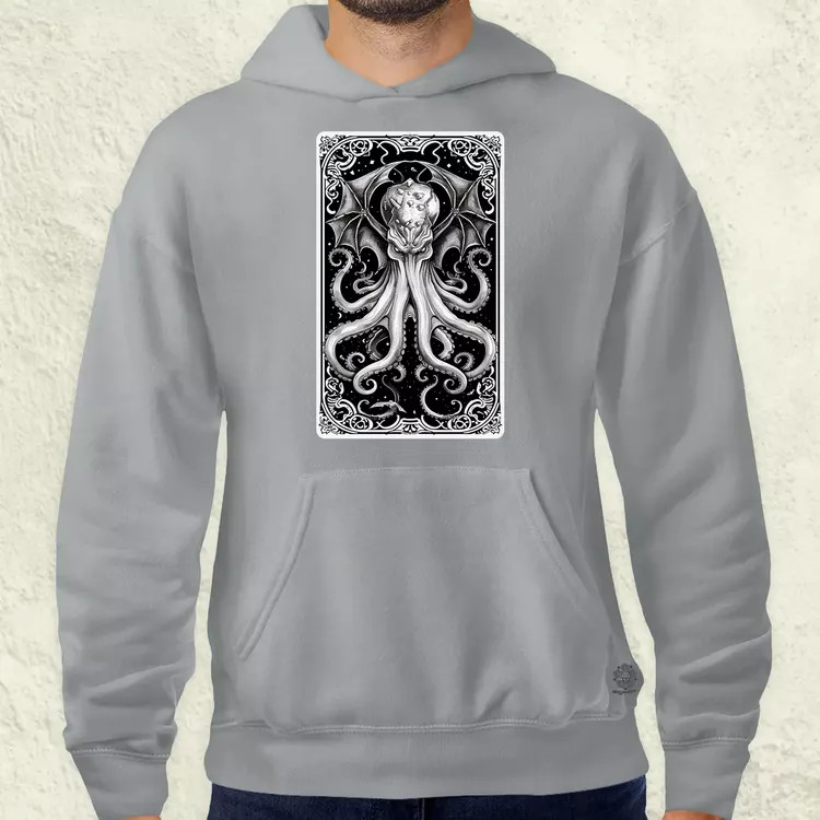 Cthulhu tarot v2 férfi pulóver