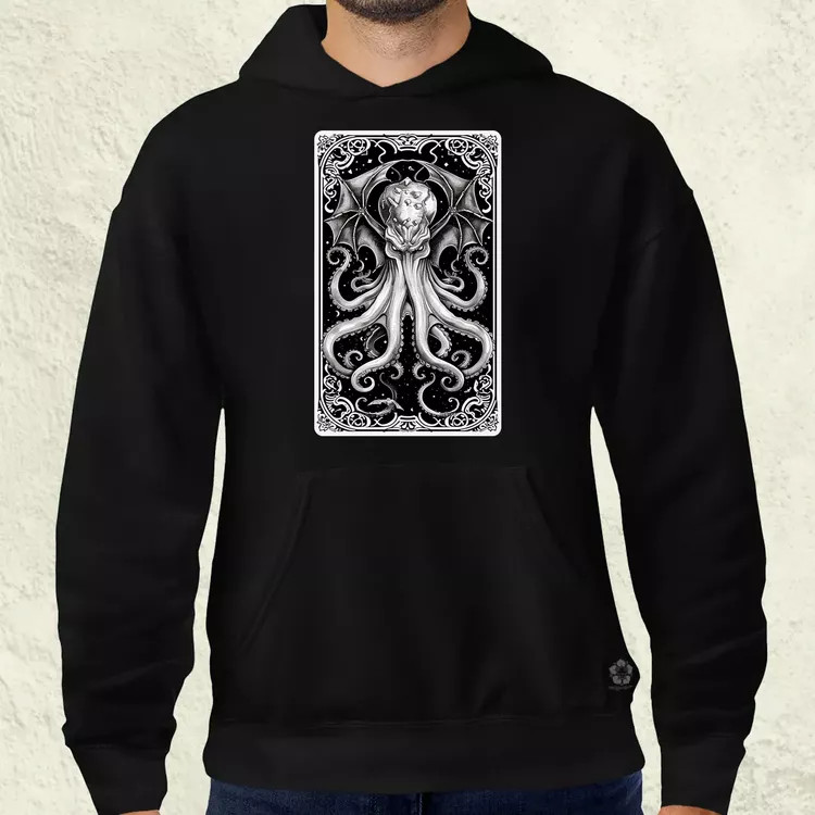 Cthulhu tarot v2 férfi pulóver