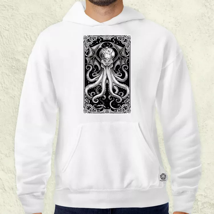 Cthulhu tarot v2 férfi pulóver