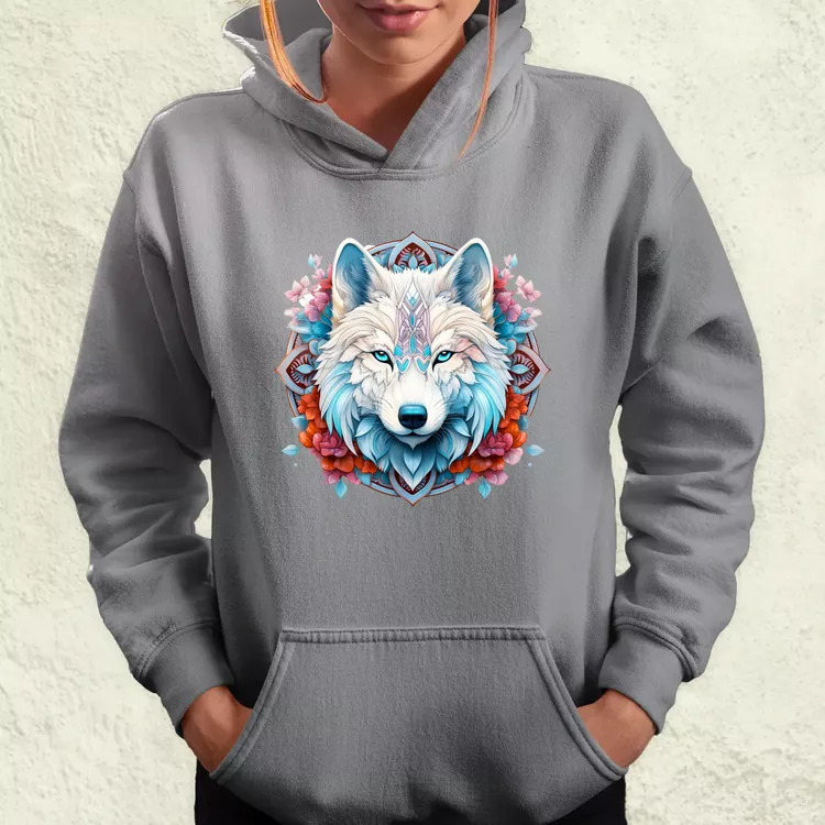 Farkas mandala fantázia v1 női pulóver