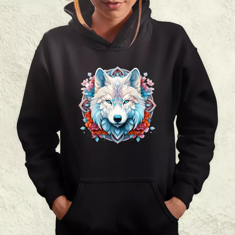 Farkas mandala fantázia v1 női pulóver