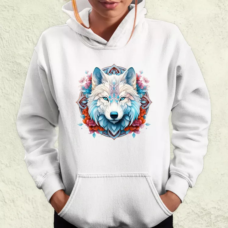 Farkas mandala fantázia v1 női pulóver