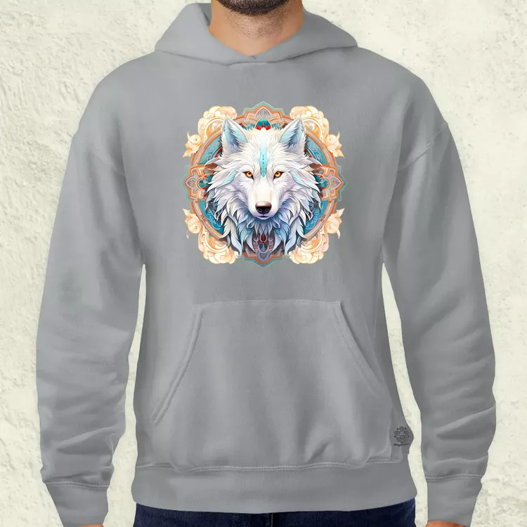 Farkas mandala fantázia v2 férfi pulóver
