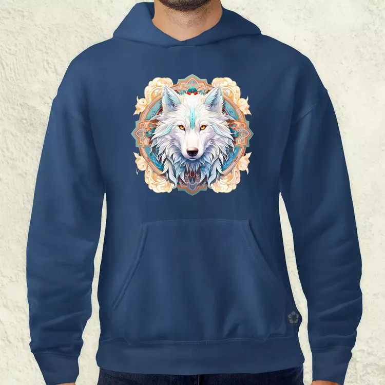 Farkas mandala fantázia v2 férfi pulóver