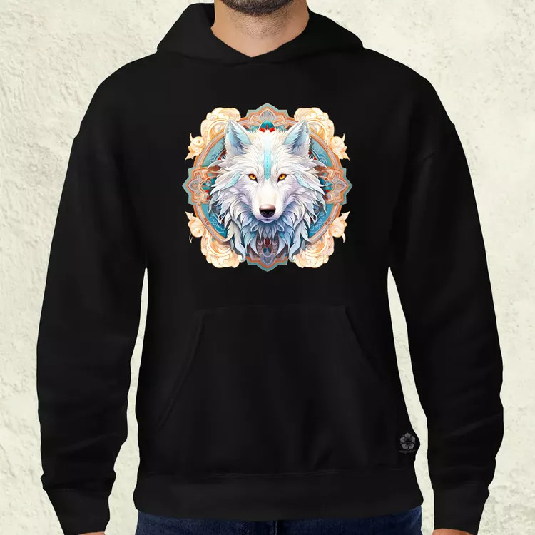 Farkas mandala fantázia v2 férfi pulóver