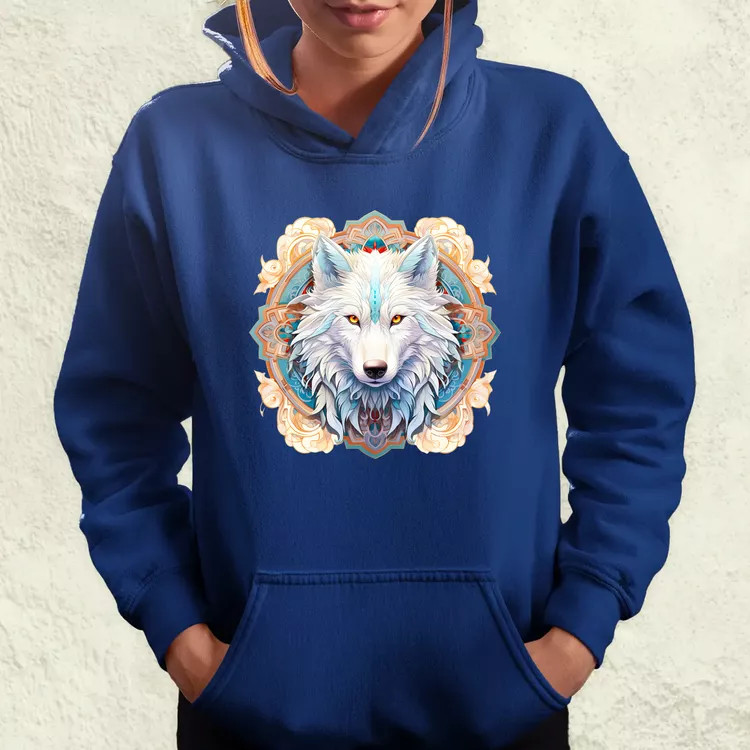 Farkas mandala fantázia v2 női pulóver