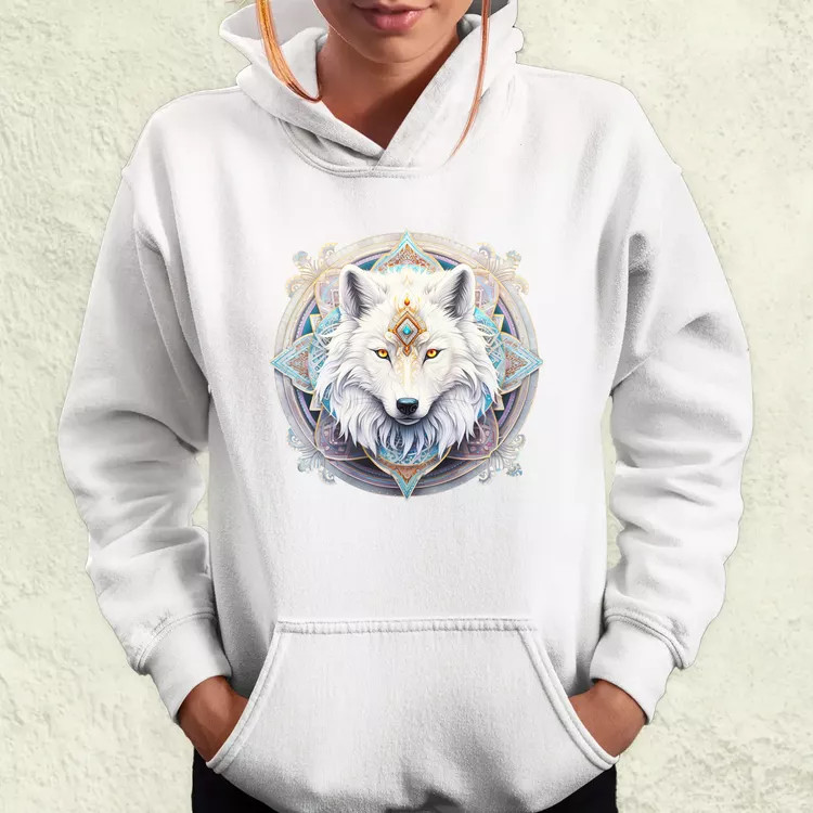 Farkas mandala fantázia v3 női pulóver