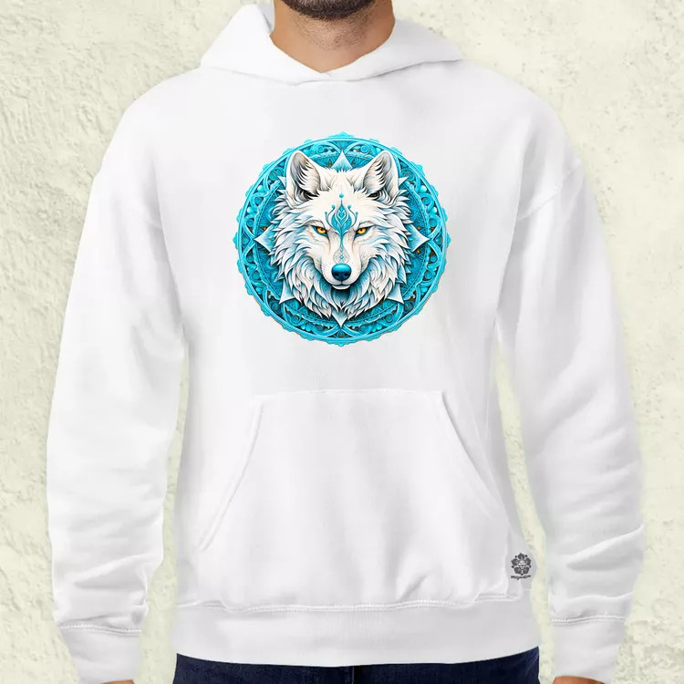 Farkas mandala fantázia v4 férfi pulóver