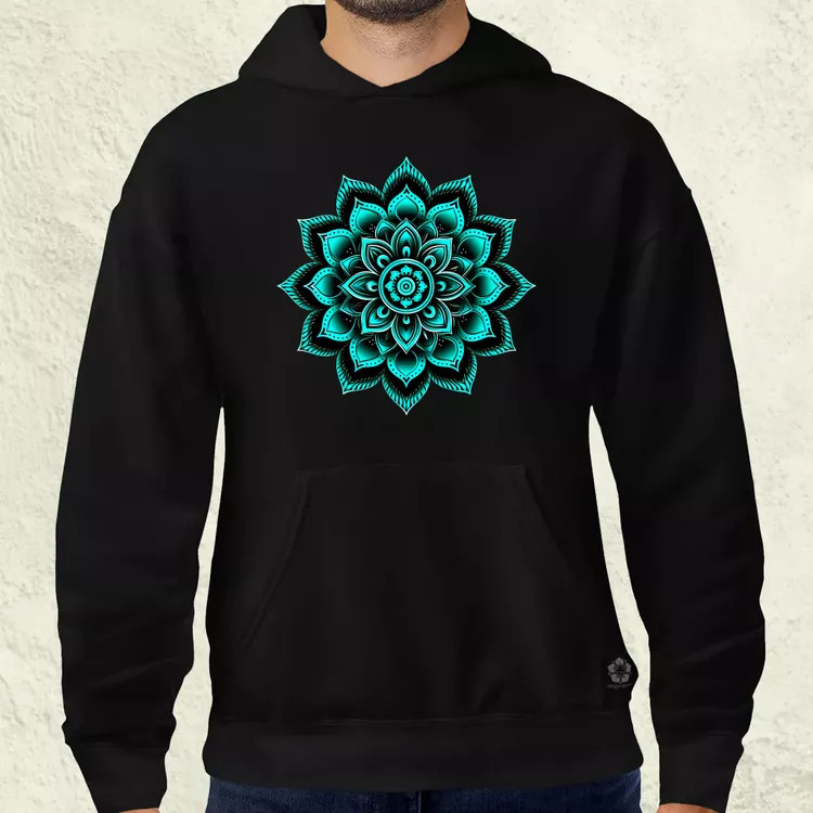 Henna Mandala v2 férfi pulóver