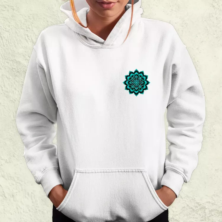 Henna Mandala zseb női pulóver