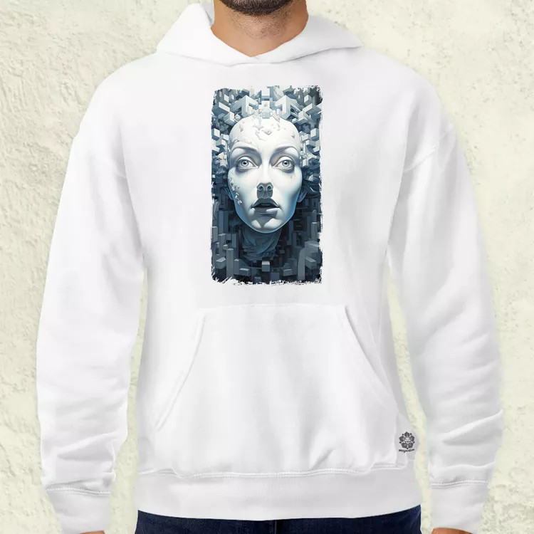 Neo szürreál fantázia v3 férfi pulóver