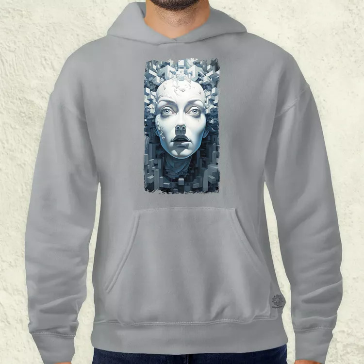 Neo szürreál fantázia v3 férfi pulóver