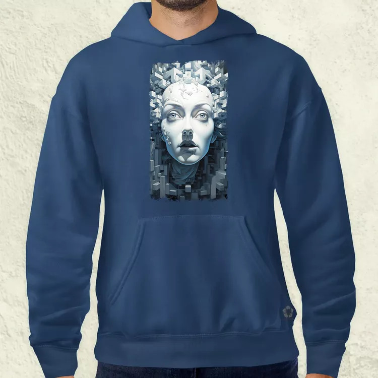 Neo szürreál fantázia v3 férfi pulóver