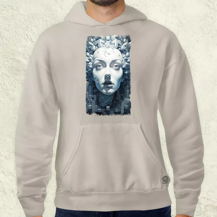 Neo szürreál fantázia v3 férfi pulóver