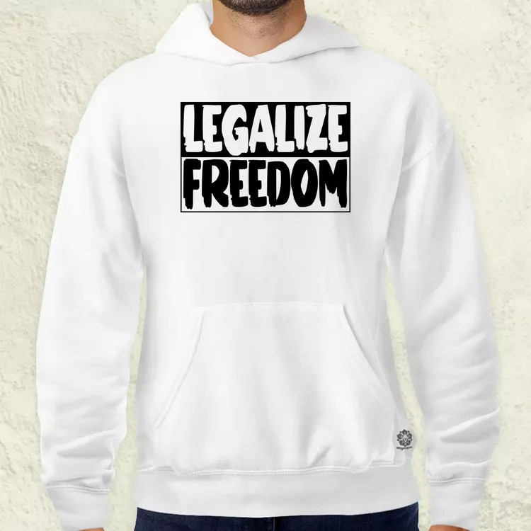 Legalize Freedom férfi pulóver
