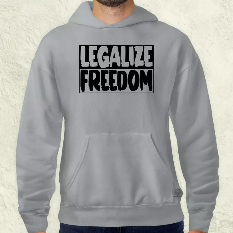 Legalize Freedom férfi pulóver