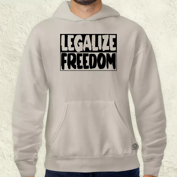 Legalize Freedom férfi pulóver