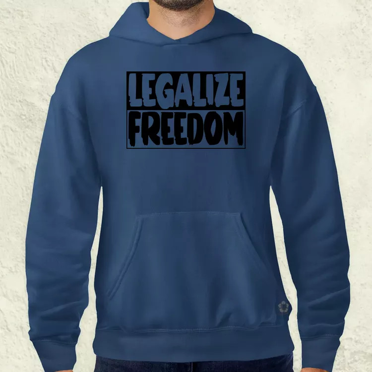 Legalize Freedom férfi pulóver