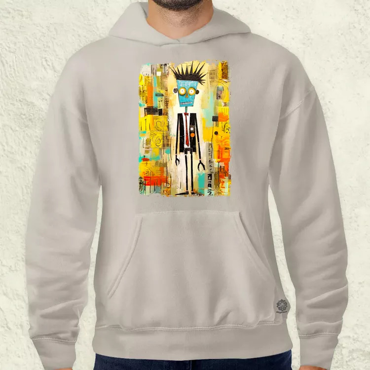 NYC napfelkelte Basquiat graffiti v1 férfi pulóver