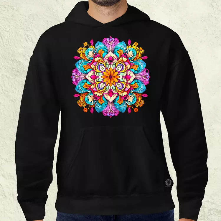 Mandala fantázia v3 férfi pulóver