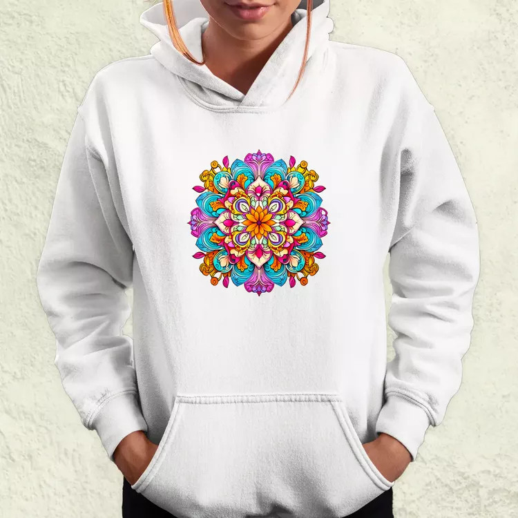 Mandala fantázia v3 női pulóver