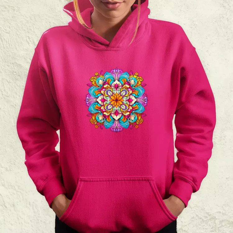 Mandala fantázia v3 női pulóver