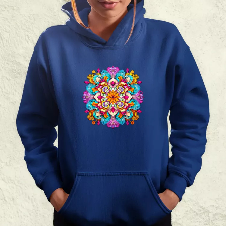 Mandala fantázia v3 női pulóver
